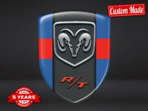 Dodge Fahrzeugabzeichen Design Max Stilvoll Pro Haltbar